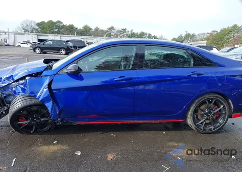 2025 Hyundai Elantra N z USA, uszkodzony, nr VIN KMHLW4DK8SU030577